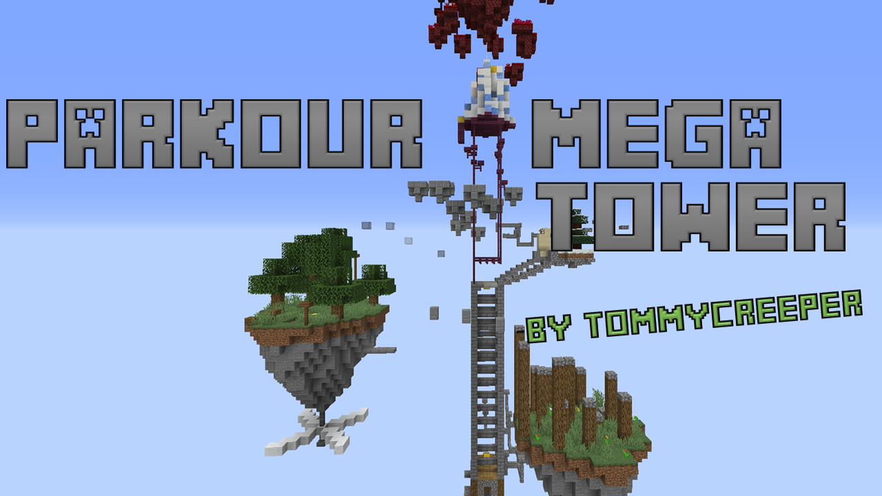 Télécharger Parkour Mega Tower pour Minecraft 1.16.4